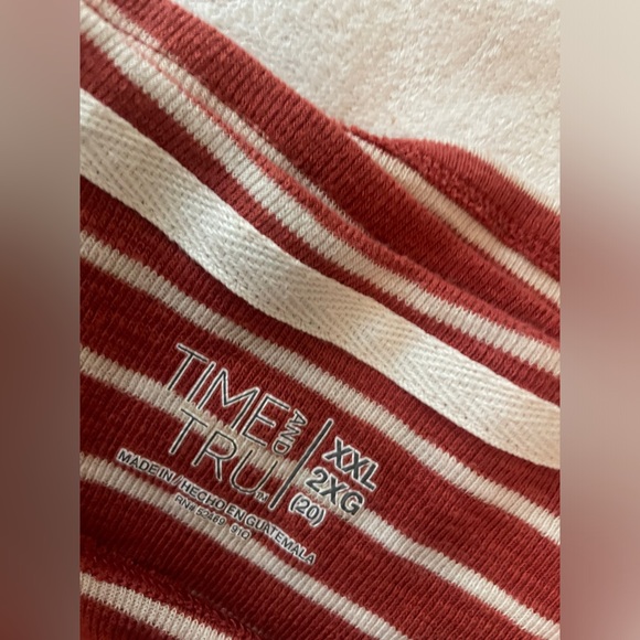 Red Striped Women’s Shirt - Picture 2 of 3